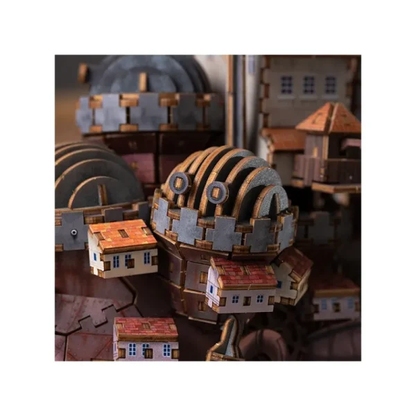 Online Maquette en bois Kigumi Château de Hauru - Le Château ambulant Loisirs Créatifs