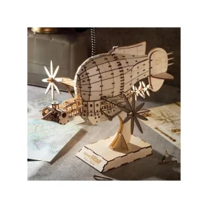 Sale Maquette en bois Kigumi Tiger Moth - Le Château dans le ciel Loisirs Créatifs