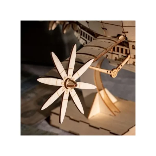 Sale Maquette en bois Kigumi Tiger Moth - Le Château dans le ciel Loisirs Créatifs