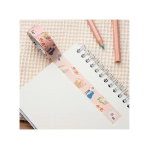 Shop Masking Tape Break Time Fleurs - Le Château ambulant Petit Matériel