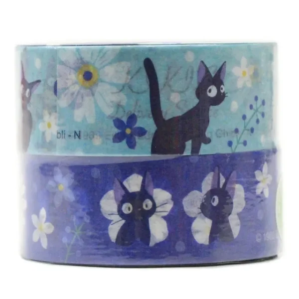 Best Sale Masking Tape Jiji Motifs Fleurs - KKiki la petite sorcière Petit Matériel