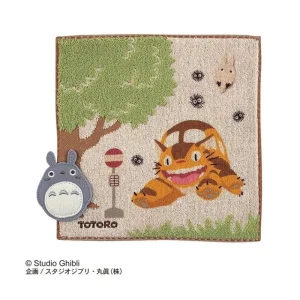 Cheap Mini Serviette Arrêt de bus 25x25 cm - Mon Voisin Totoro Linge De Maison