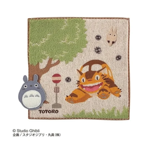 Cheap Mini Serviette Arrêt de bus 25x25 cm - Mon Voisin Totoro Linge De Maison