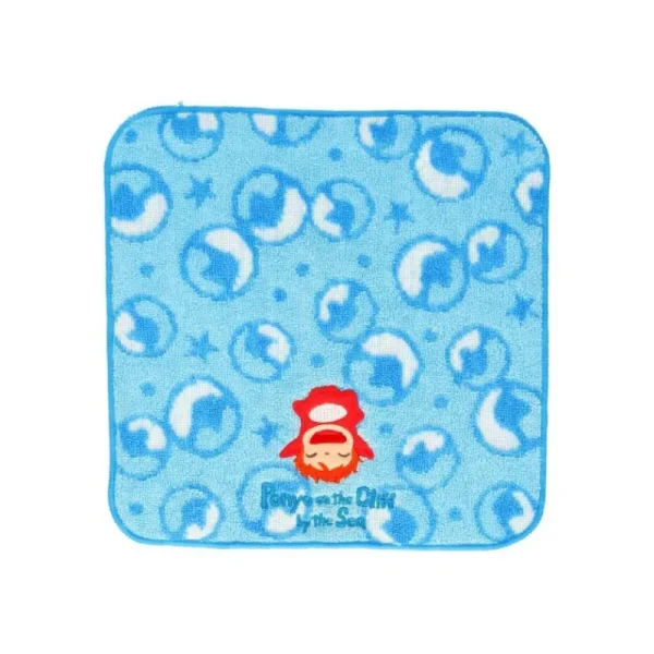 Cheap Mini Serviette Au Fond de l’océan 25 x 25 cm - Ponyo Sur La Falaise Linge De Maison