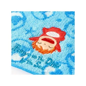 Cheap Mini Serviette Au Fond de l’océan 25 x 25 cm - Ponyo Sur La Falaise Linge De Maison