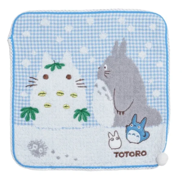 Flash Sale Mini Serviette Bonhomme de neige 25x25 cm - Mon Voisin Totoro Textile