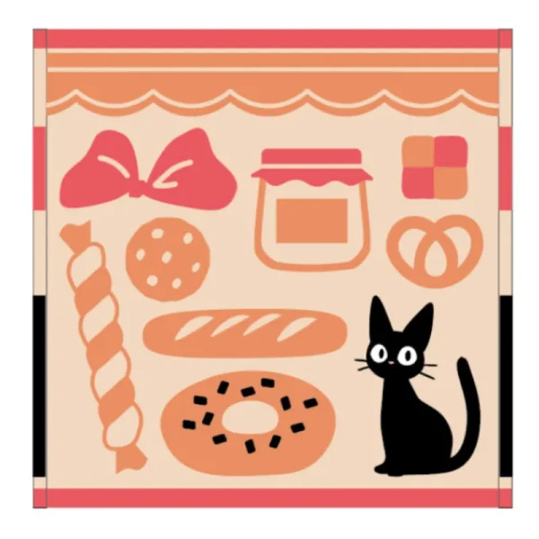 Cheap Mini Serviette Boulangerie de Jiji 25x25 cm - Kiki la petite sorcière Linge De Maison