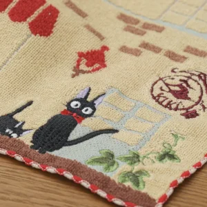 Best Sale Mini Serviette Boulangerie de Kiki 25x25 cm - Kiki la petite sorcière Linge De Maison
