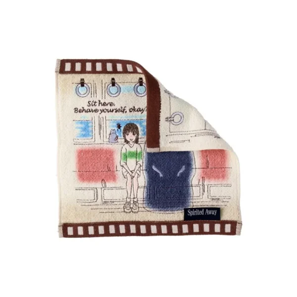 Outlet Mini Serviette Cellulo Chihiro dans le train - Le Voyage de Chihiro Linge De Maison