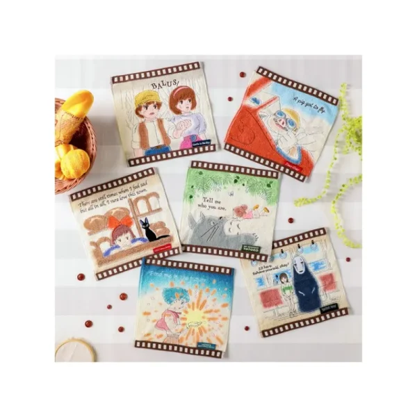 Outlet Mini Serviette Cellulo Chihiro dans le train - Le Voyage de Chihiro Linge De Maison