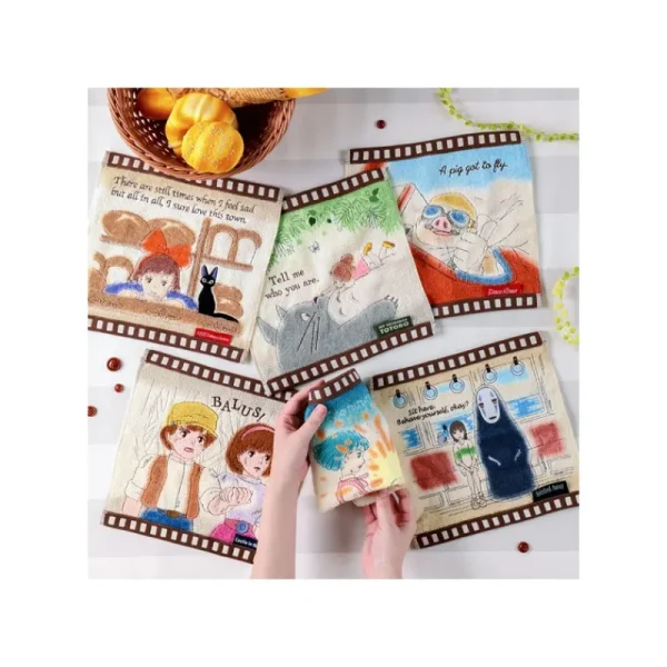 Outlet Mini Serviette Cellulo Chihiro dans le train - Le Voyage de Chihiro Linge De Maison