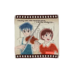 Clearance Mini Serviette Cellulo Shizuku & Seiji - Si tu tends l'oreille Linge De Maison
