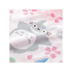 Fashion Mini serviette Cerisiers en fleurs 25x25cm - Mon voisinTotoro Linge De Maison