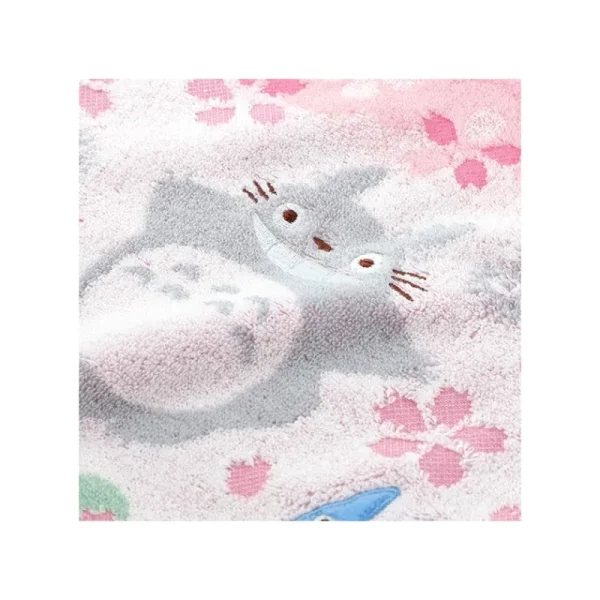 Fashion Mini serviette Cerisiers en fleurs 25x25cm - Mon voisinTotoro Linge De Maison