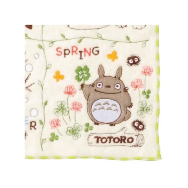 Store Mini Serviette Couronne de Noix 25x25 cm - Mon Voisin Totoro Linge De Maison