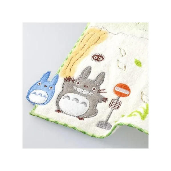 New Mini Serviette Course du Chatbus 25x25cm - Mon voisin Totoro Linge De Maison
