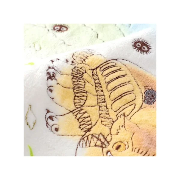 New Mini Serviette Course du Chatbus 25x25cm - Mon voisin Totoro Linge De Maison