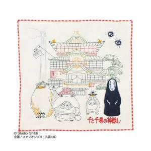 Fashion Mini Serviette Dieux d’Arubaya 25x25 cm - Le Voyage de Chihiro Linge De Maison