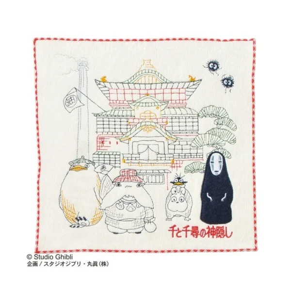 Fashion Mini Serviette Dieux d’Arubaya 25x25 cm - Le Voyage de Chihiro Linge De Maison