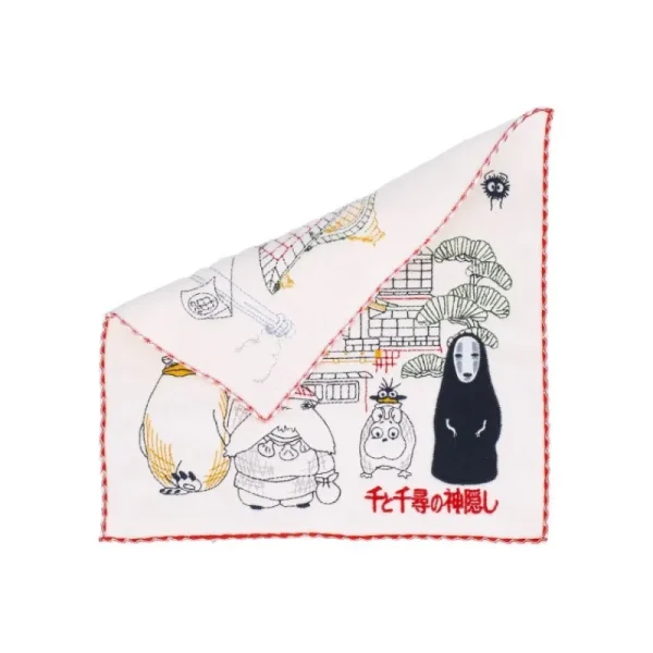 Fashion Mini Serviette Dieux d’Arubaya 25x25 cm - Le Voyage de Chihiro Linge De Maison