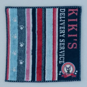 Outlet Mini Serviette Empreintes Pattes Jiji 25x25 cm - Kiki la petite sorci Linge De Maison