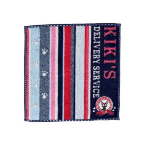 Outlet Mini Serviette Empreintes Pattes Jiji 25x25 cm - Kiki la petite sorci Linge De Maison