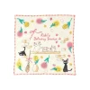 Hot Mini Serviette Famille des Chats 25 x 25 cm - Kiki la petite sorcière Linge De Maison