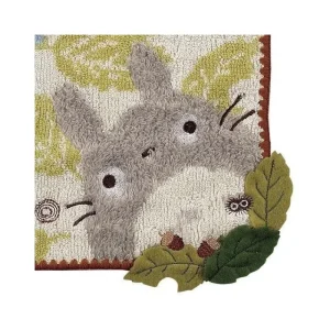 Cheap Mini Serviette Feuille de Chêne 25X25 cm - Mon Voisin Totoro Linge De Maison