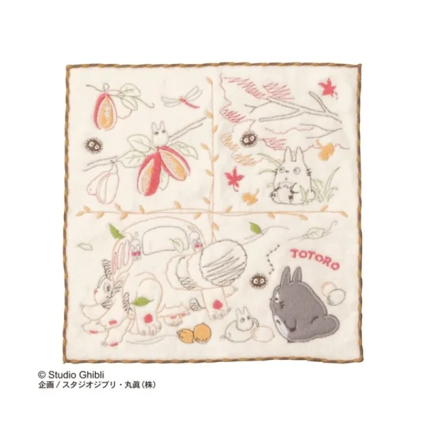 Fashion Mini Serviette Fruits d’Automne 25 x 25 cm - Mon Voisin Totoro Linge De Maison