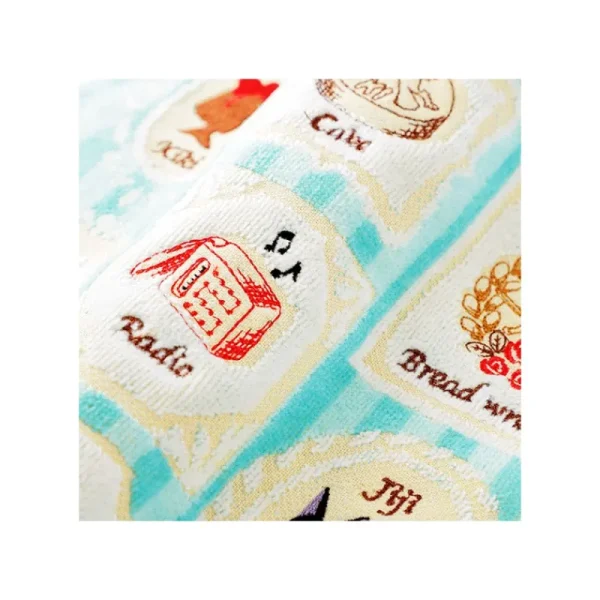 Best Sale Mini Serviette Galerie de tableaux 25x25 cm - Kiki la petite sorcière Linge De Maison