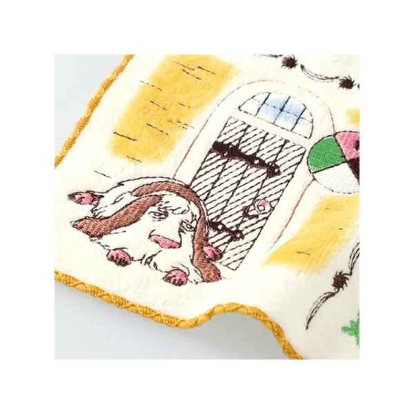 Store Mini Serviette Habitants du Château 25x25 cm - Le Château ambulant Linge De Maison