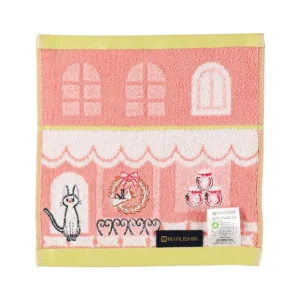 Discount Mini Serviette Jiji Coin de rue 25x25 cm - Kiki la petite sorcière Linge De Maison