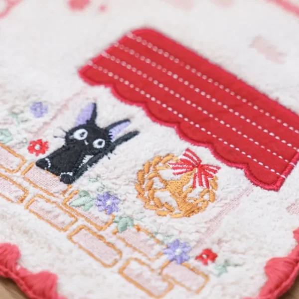 Best Sale Mini Serviette Jiji devanture 25x25 cm - Kiki la petite sorcière Linge De Maison