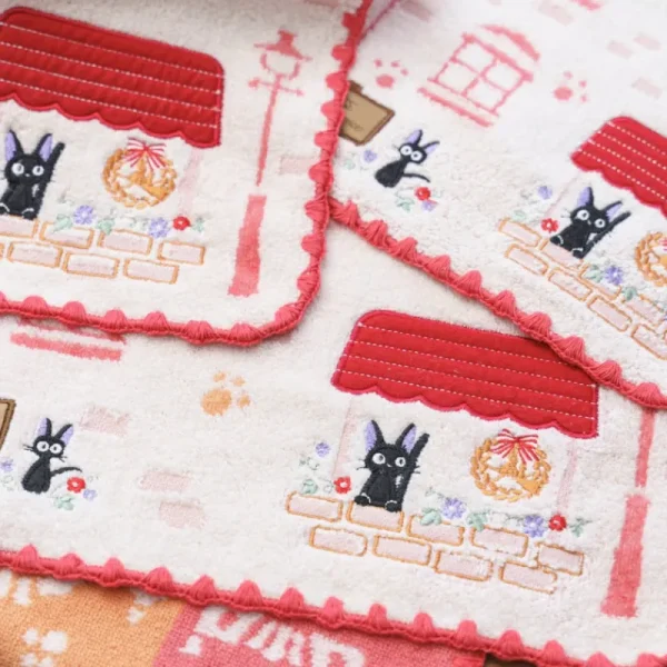 Best Sale Mini Serviette Jiji devanture 25x25 cm - Kiki la petite sorcière Linge De Maison