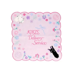 Outlet Mini Serviette Jiji Et Lily 25x25cm - Kiki la petite sorcière Linge De Maison
