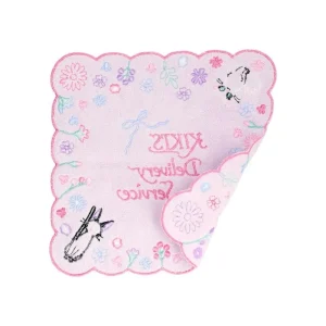 Outlet Mini Serviette Jiji Et Lily 25x25cm - Kiki la petite sorcière Linge De Maison