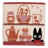 Fashion Mini Serviette Jiji Étagères 25x25 cm - Kiki la petite sorcière Linge De Maison