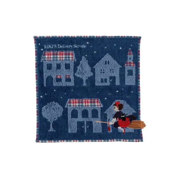 Cheap Mini Serviette La nuit du départ 25x25 cm - Kiki la petite sorcière Linge De Maison