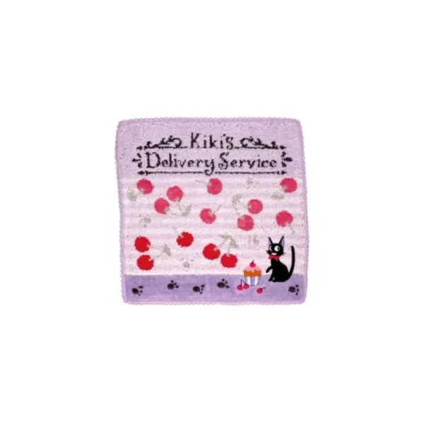 Online Mini Serviette L’heure du Goûter 23×23cm - Kiki la petite sorcière Linge De Maison