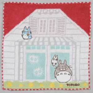 Discount Mini Serviette Maison de Satsuki & Mei 25x25 cm - Mon Voisin Totoro Linge De Maison