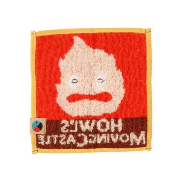 Cheap Mini Serviette Mame Calcifer 15x15 cm - Le Château ambulant Linge De Maison