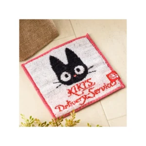 Store Mini Serviette Mame Jiji 15x15 cm - Kiki la petite sorcière Linge De Maison