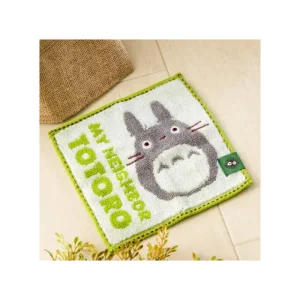 Cheap Mini Serviette Mame Totoro Gris 15x15 cm - Mon Voisin Totoro Linge De Maison