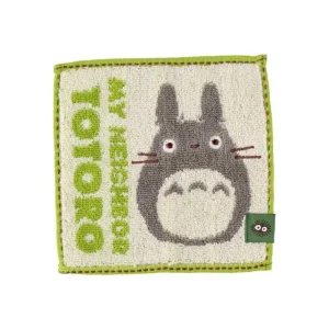 Cheap Mini Serviette Mame Totoro Gris 15x15 cm - Mon Voisin Totoro Linge De Maison