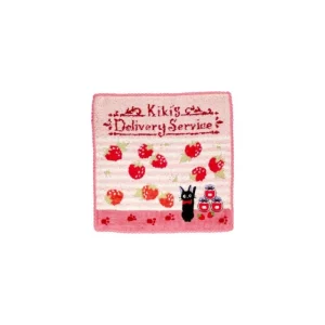 Best Mini Serviette rose L’heure du Goûter - Kiki la petite sorcière 23×23 Linge De Maison