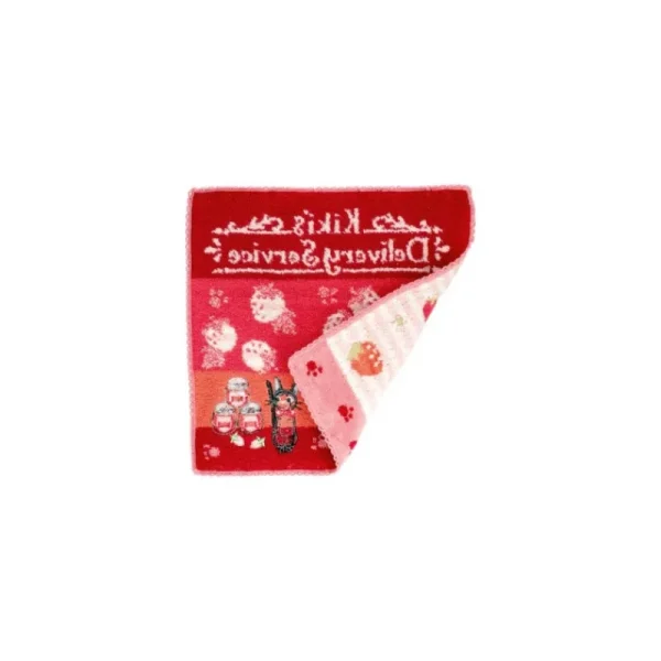 Best Mini Serviette rose L’heure du Goûter - Kiki la petite sorcière 23×23 Linge De Maison