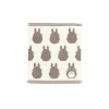 Cheap Mini Serviette Silhouette Totoro Gris 33x36 cm - Mon Voisin Totoro Linge De Maison