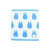 New Mini Serviette Silhouette Totoro Bleu 33x36 cm - Mon Voisin Totoro Linge De Maison
