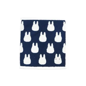 Discount Mini Serviette Silhouette Totoro Blanc 33x36 cm - Mon Voisin Totoro Linge De Maison