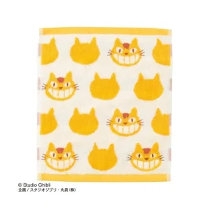 Sale Mini Serviette Silhouette Chatbus 33x36 cm - Mon Voisin Totoro Linge De Maison